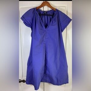 GAP Flutter Sleeve Mini Shirt Dress Womens Large, Great Condition